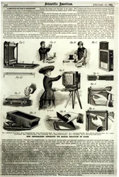 New photographic apparatus for making negatives on paper, from 